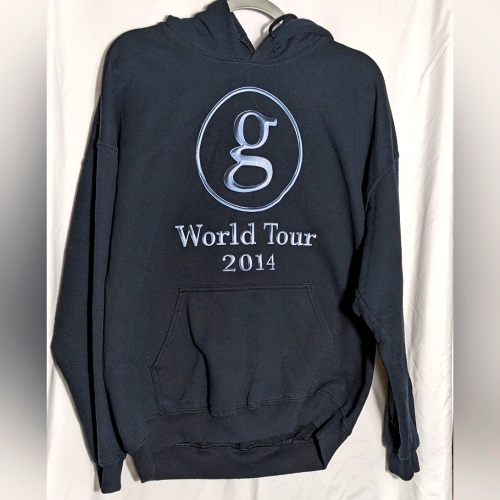Garth Brooks World Tour 2014‎ Black Concert Sweatshirt Hoodie | Size XL